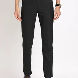 Turtle Classic Tapered Fit Formal Trouser-image-42