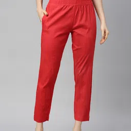 GOLDSTROMS Women Cropped Trousers-image-47