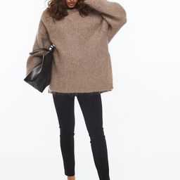 H&M MAMA Tailored Jersey Trousers-image-91