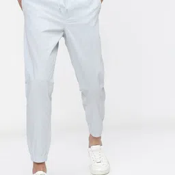 HIGHLANDER Men Blue Joggers Trousers-picture-11