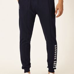 Mast & Harbour Men Smart Slim Fit Cotton Joggers-image-48