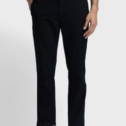 ColorPlus Men Contemporary Fit Mid-Rise Chinos Trousers-image-10