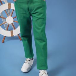 One Friday Boys Relaxed Cotton Chinos Trousers-image-99