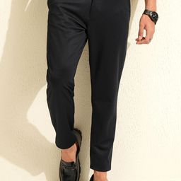HIGHLANDER Men Knitted Comfort Slim Fit Chinos Trouser-image-33