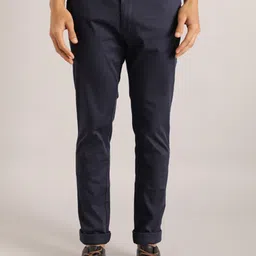 Indian Terrain Men Brooklyn Slim Fit Chinos Trousers-picture-45