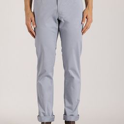 Indian Terrain Men Brooklyn Slim Fit Pure Cotton Chino Trousers-image-19