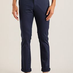 Indian Terrain Men Brooklyn Slim Fit Trousers-picture-8