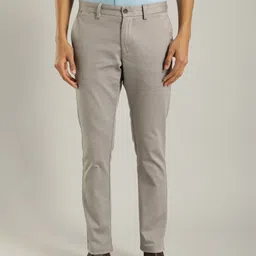 Indian Terrain Men Brooklyn Slim Fit Chinos Trousers-image-71