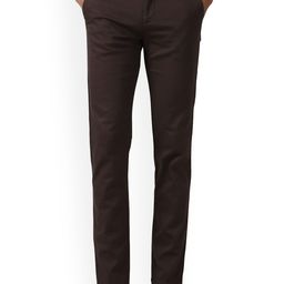 Peter England Casuals Men Mid-Rise Slim Fit Chinos Trouser-picture-30