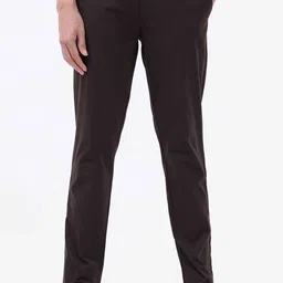 Tailoraedge Men Tailored Slim Fit Cotton Trousers-25