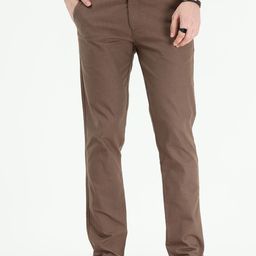 Tailoraedge Men Tailored Slim Fit Cotton Chinos-image-73