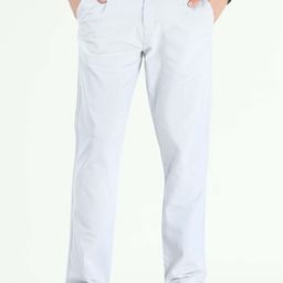 Tailoraedge Men Mid-Rise Tailored Cotton Slim Fit Chinos Trousers-image-74