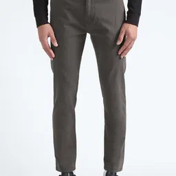 Flying Machine Men Mid-Rise Slim Fit Chinos Trousers-image-55