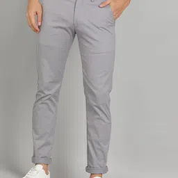 Urbano Fashion Men Mid-Rise Slim Fit Chinos Trousers-49