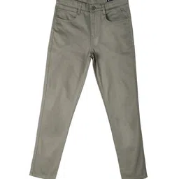 Allen Solly Junior Boys Slim Fit Cotton Chinos-picture-33