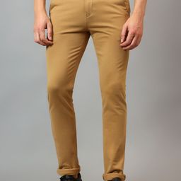 Cantabil Men Stretchable Cotton Casual Chinos-image-90