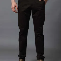 Tailoraedge Men Mid-Rise Tailored Chinos Trousers-picture-6