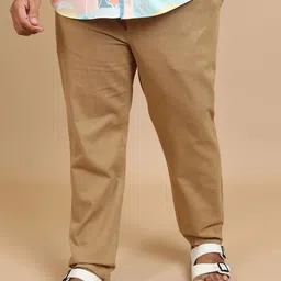 HIGHLANDER Men Plus Size Mid-Rise Chinos-image-24