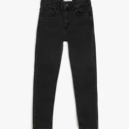 Koton Boys High-Rise High-Rise Chinos Trousers-image-14