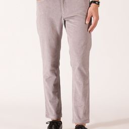 Mast & Harbour Men Original Mid Rise Corduroy Chinos-image-75
