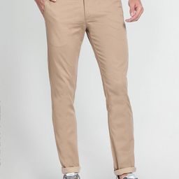 Arrow Sport Men Skinny Fit Low-Rise Cotton Chinos-image-41