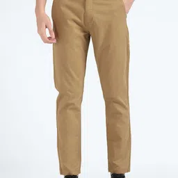 Flying Machine Men Mid Rise Straight Fit Chinos Trousers-image-32
