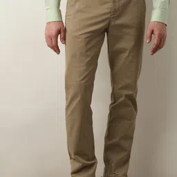 SELECTED Men Slim Fit Mid-Rise Cotton Formal Trousers-picture-41