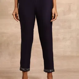 W The Folksong Collection Slim Fit Trousers-image-56