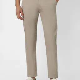 Peter England Casuals Men Slim Fit Chinos Trousers-image-24