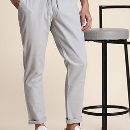 Dennis Lingo Men Slim Fit Mid-Rise Cotton Chinos-image-97