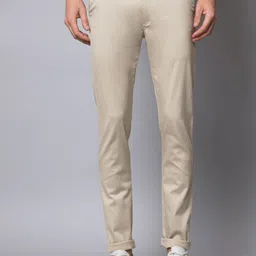 STUDIO NEXX Men Slim Fit Slim Fit Cotton Trousers-image-77