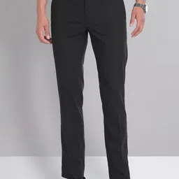 AD By Arvind Men Slim Fit Mid-Ris Formal Trouser-image-25