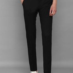 Louis Philippe Sport Men Black Slim Fit Trousers-picture-27