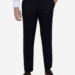 Greenfibre Men Slim Fit Formal Trousers-image-91