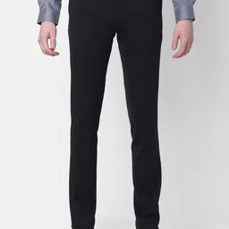 J Hampstead Men Mid-Rise Slim Fit Formal Trousers-image-50