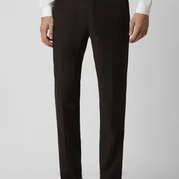 Van Heusen Men Mid-Rise Slim Fit Formal Trousers-picture-49