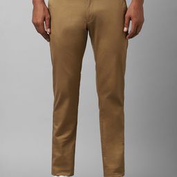 Allen Solly Men Mid-Rise Slim Fit Trousers-picture-24