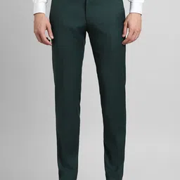 SIMON CARTER LONDON Men Mid-Rise Slim Fit Trousers-picture-49