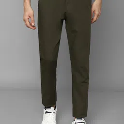 Allen Solly Men Green Casual Trousers-image-89