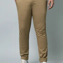 STUDIO NEXX Men Mid-Rise Slim Fit Trousers-95