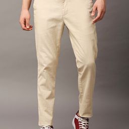 Thomas Scott Men Comfort Slim Fit Cotton Lycra Chinos-image-35