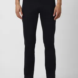 Van Heusen Sport Men Cotton Self Design Slim Fit Trousers-image-59