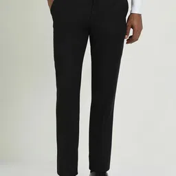 Allen Solly Sport Men Mid-Rise Slim Fit Formal Trousers-picture-25