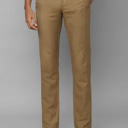 Allen Solly Men Textured Tailored Slim Fit Casual Trousers-image-10