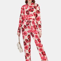 Sukshat Women Floral Printed Trousers-image-63