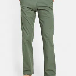 Octave Tailored Cotton Chinos Trousers-image-73