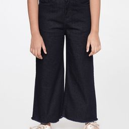 AND Girls Blue Flared Trousers-22
