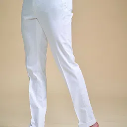 RR Blue Men Mid-Rise Relaxed Cotton Trouser-image-104
