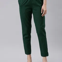 Go Colors Women Relaxed Trousers-image-55