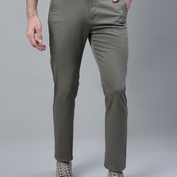 Cantabil Men Mid-Rise Slim Fit Comfort Trousers-image-76